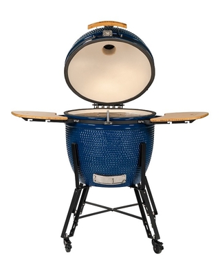 Keramische Pizza Kamado grillen die 27 Zoll-Holzkohle GRILL Bambus-Sidetable