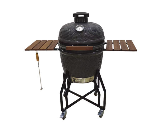 Einstellbares Lüftungssystem Holzkohle Keramikgrill BBQ