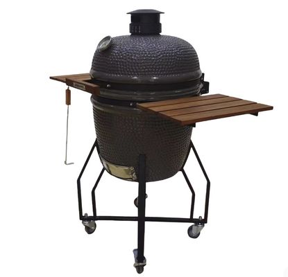 Einstellbares Lüftungssystem Holzkohle Keramikgrill BBQ