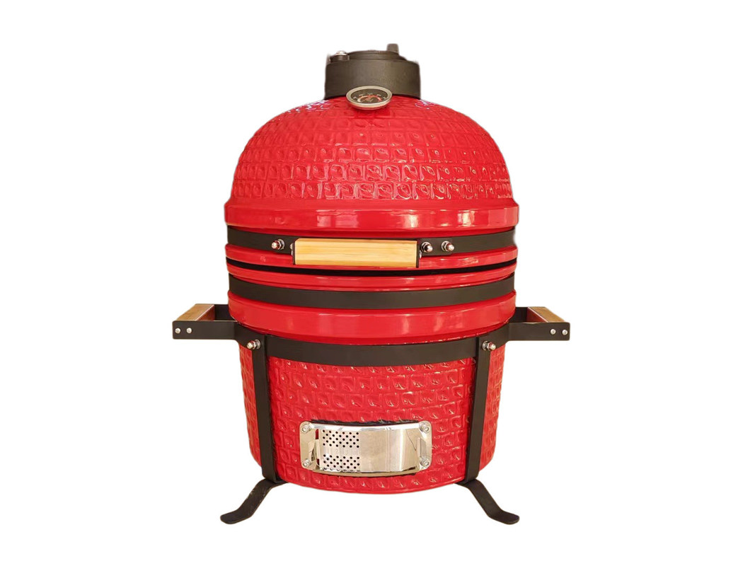Garten mittel Holzkohle rot 15 Zoll Kamado Grill BBQ